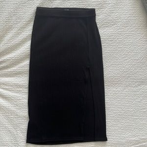 Abercrombie knit skirt with slit